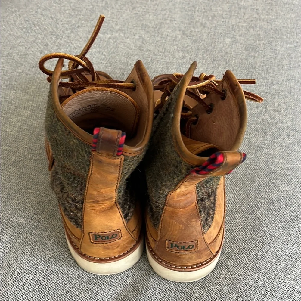 Polo Ralph Lauren Men's Brown Leather Boots